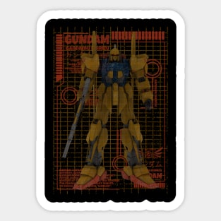 MSN-00100 Hyaku Shiki Sticker